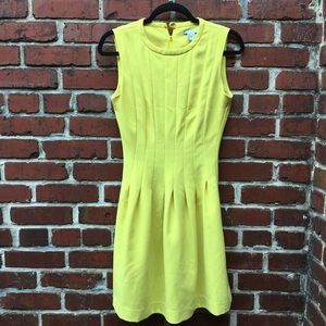 Yellow H&M cocktail dress.